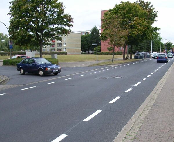 Einmündung Havelstraße - nachher (Wird bei Klick vergrößert)