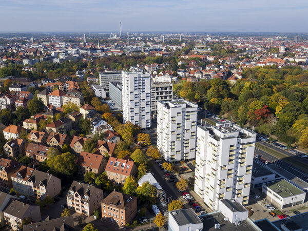 Bebauung am Hauptbahnhof