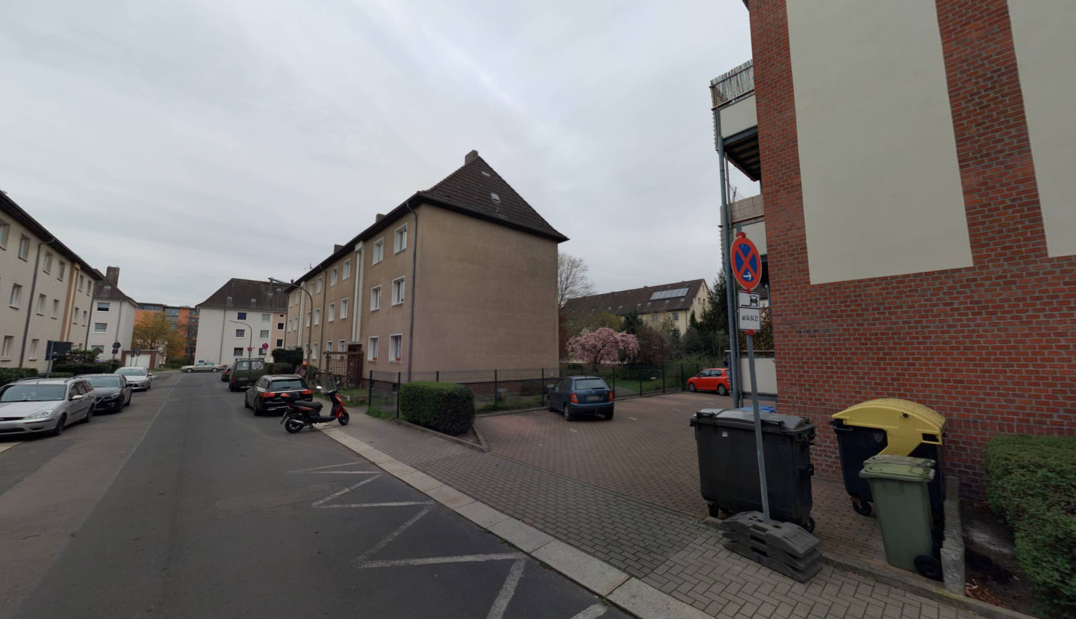 Tannenberg- & Tilsitstraße Ausgangslage 2022 (Wird bei Klick vergrößert)