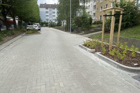 Umgestaltung Tannenberg- und Tilsitstraße zu verkehrsberuhigtem Bereich