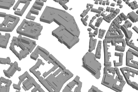 3D-Stadtmodell im Level of Detail 2