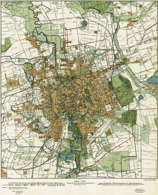 Historischer Stadtplan (Wird bei Klick vergrößert)