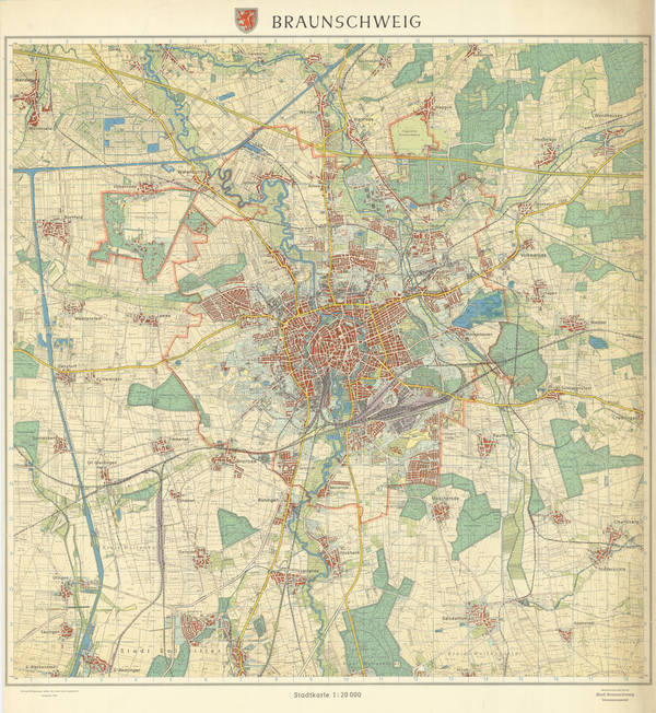 Historischer Stadtplan (Wird bei Klick vergrößert)