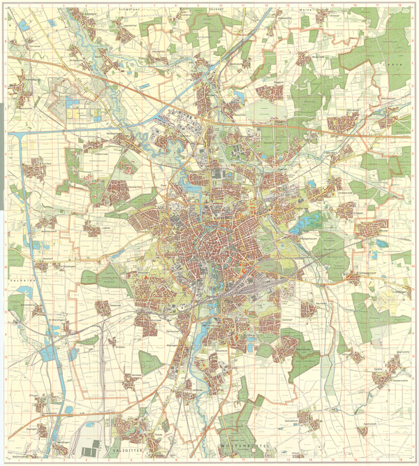 Historischer Stadtplan (Wird bei Klick vergrößert)