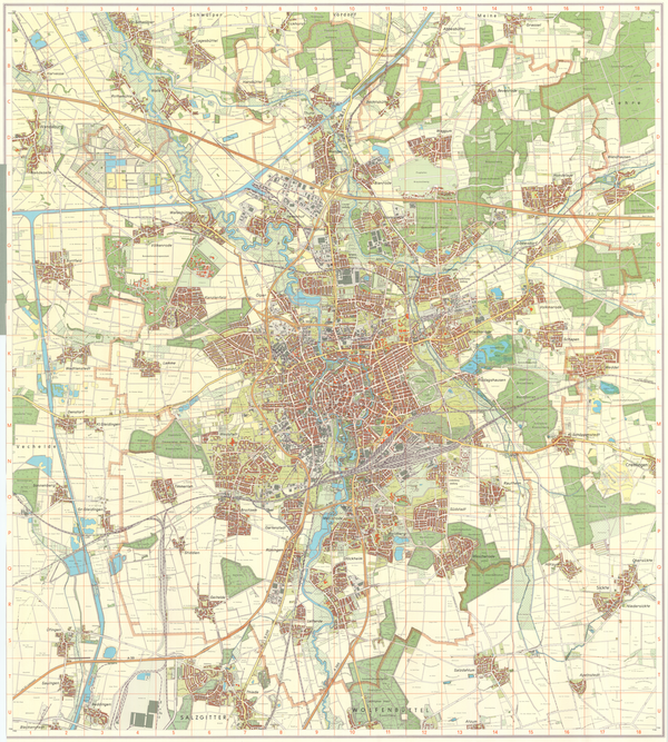 Historischer Stadtplan (Wird bei Klick vergrößert)