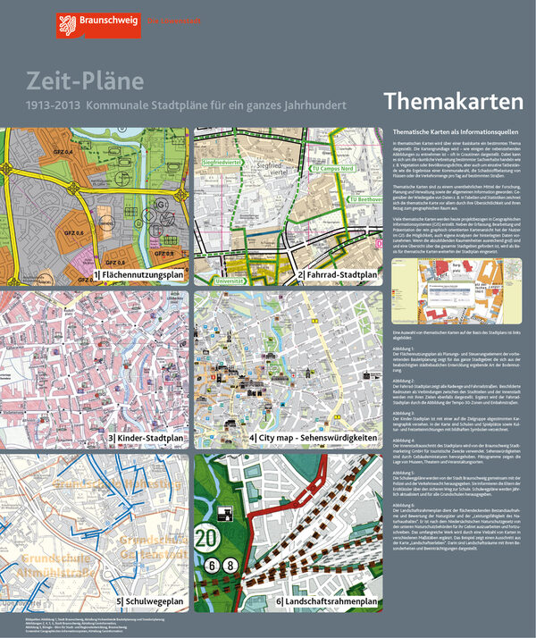 Ausstellungstafel Zeitpläne (Wird bei Klick vergrößert)