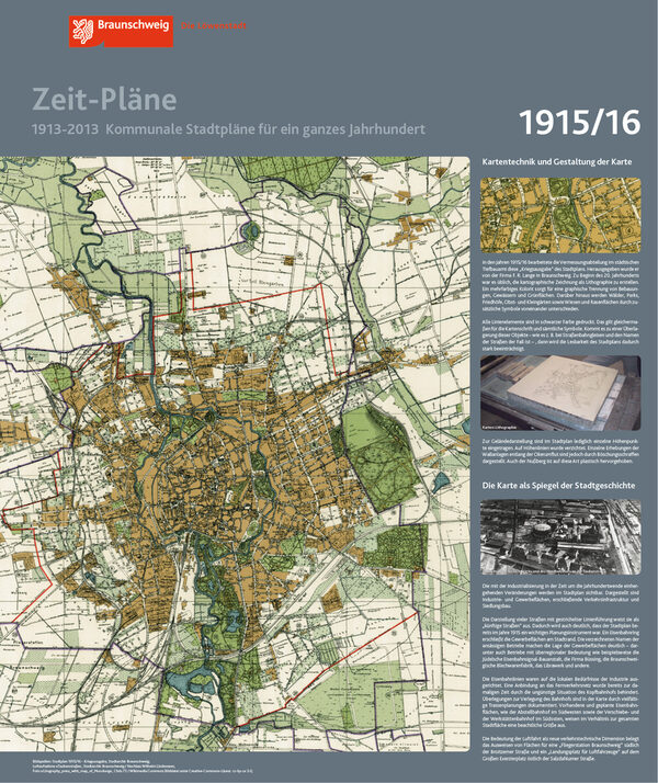 Ausstellungstafel Zeitpläne (Wird bei Klick vergrößert)