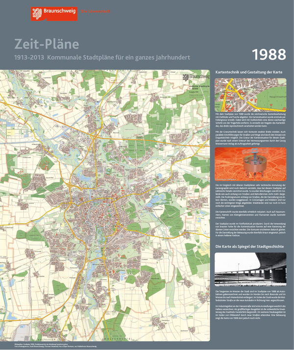 Ausstellungstafel Zeitpläne (Wird bei Klick vergrößert)