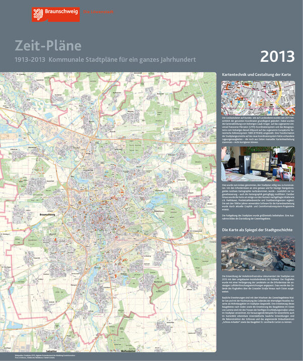 Ausstellungstafel Zeitpläne (Wird bei Klick vergrößert)