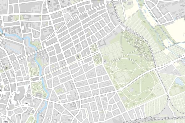 Stadtplan in der Version „simple“ (Wird bei Klick vergrößert)