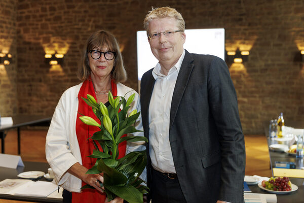 Prof. Christa Reicher, Stadtbaurat Heinz-Georg Leuer (Wird bei Klick vergrößert)
