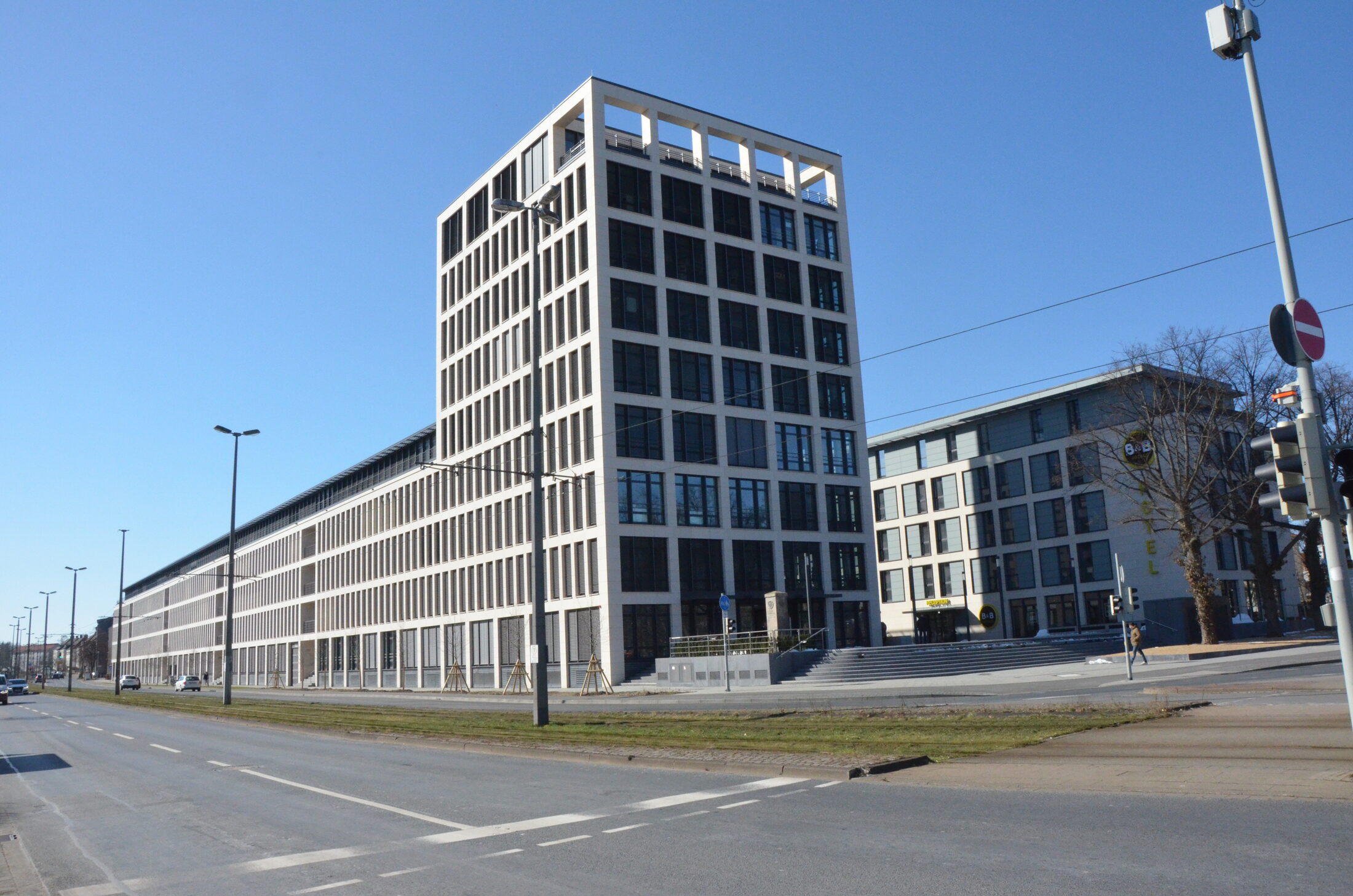 Hotelbau an der Frankfurter Straße (Wird bei Klick vergrößert)