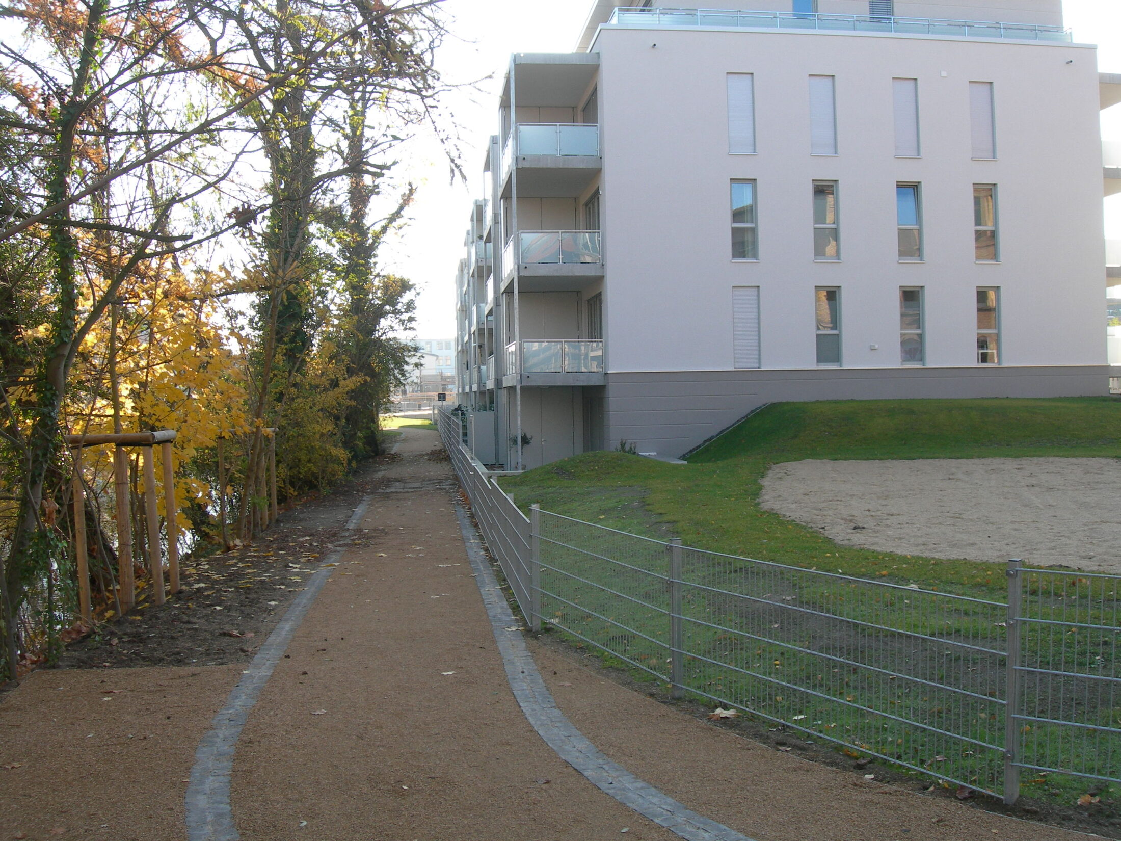 Wohnbebauung Cammannstraße/Frankfurter Straße mit dem Okerweg (Wird bei Klick vergrößert)