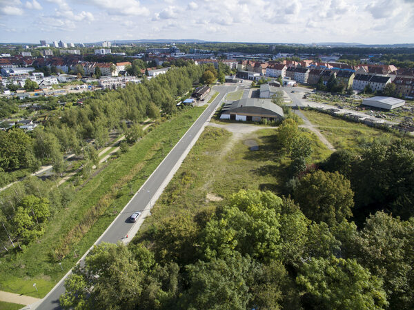 Straße Westbahnhof (Wird bei Klick vergrößert)