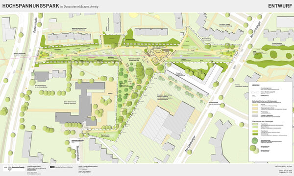 Der Hochspannungspark kommt - jetzt geht's los! (Wird bei Klick vergrößert)