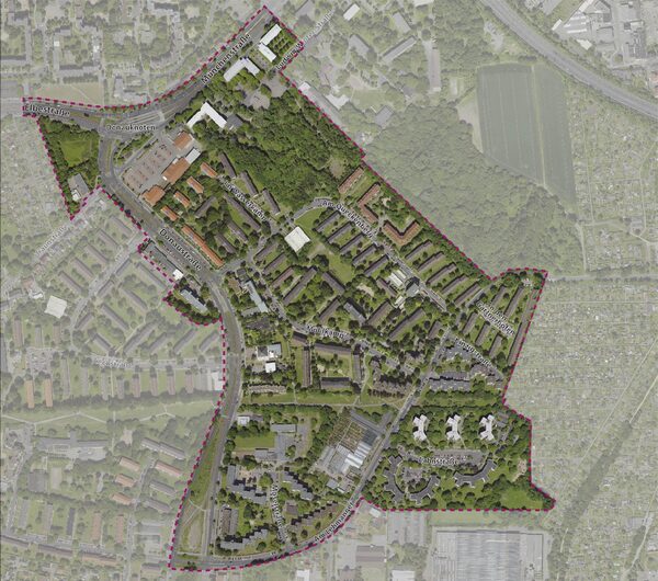 Fördergebiet "Soziale Stadt - Donauviertel" (Wird bei Klick vergrößert)