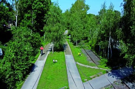 Ringgleis im Bereich des Westbahnhofs