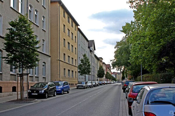 Hugo-Luther-Straße (Wird bei Klick vergrößert)