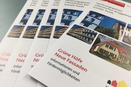 Informationsflyer zur Modernisierung