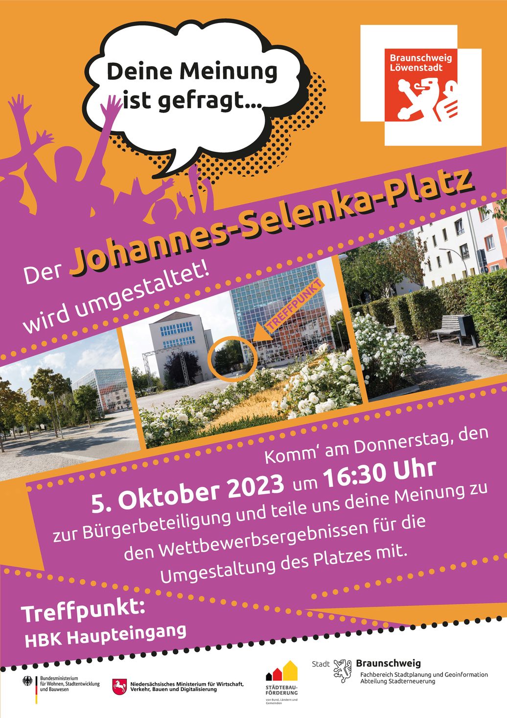 Beteiligung zur Umgestaltung des Johannes-Selenka-Platzes