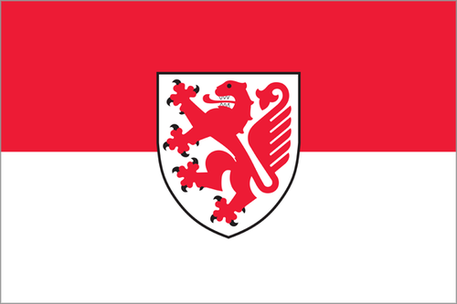 Flagge der Stadt Braunschweig