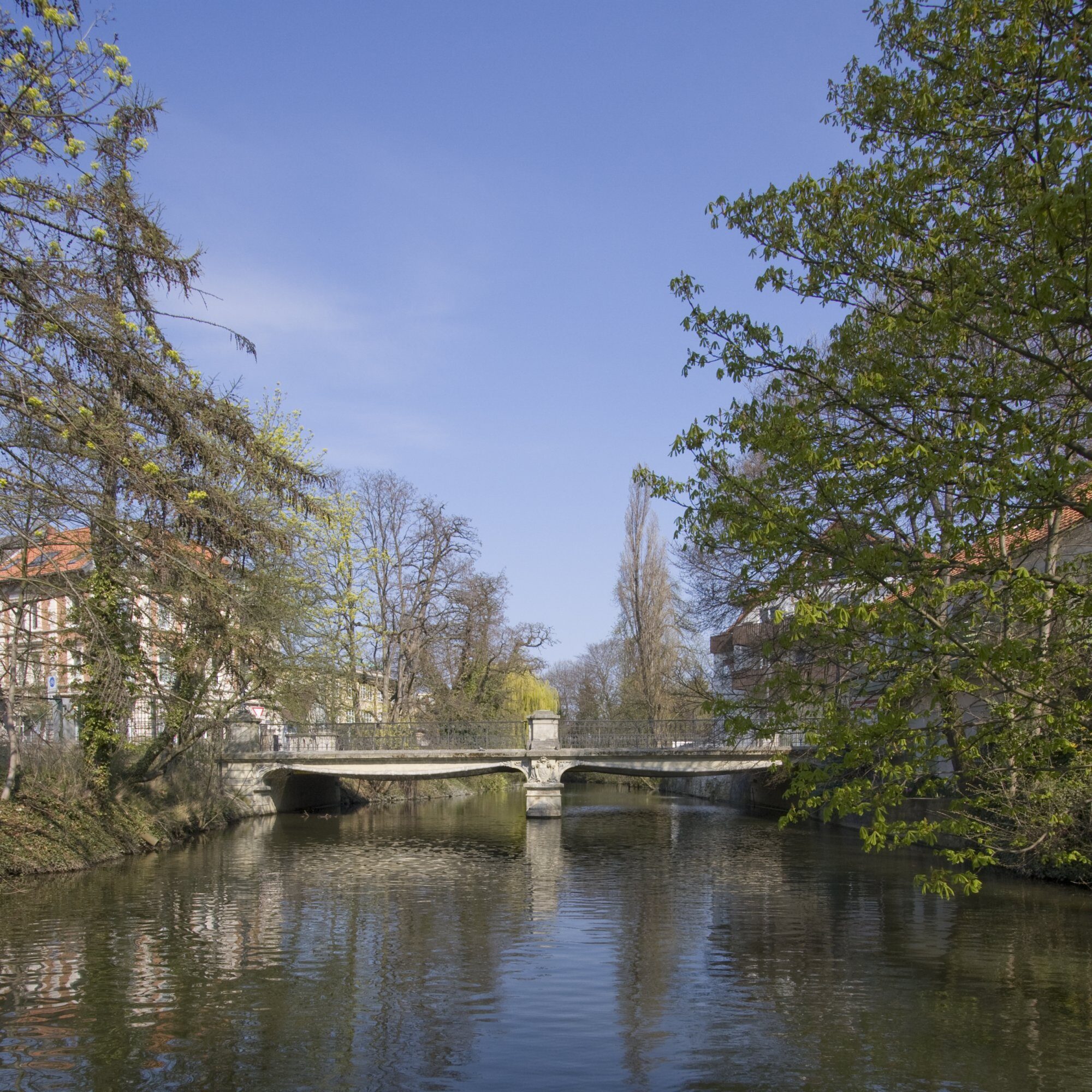 Ferdinandbrücke, Südansicht, 2010 (Wird bei Klick vergrößert)