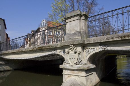 Ferdinandbrücke  Südansicht, Detail, 2010