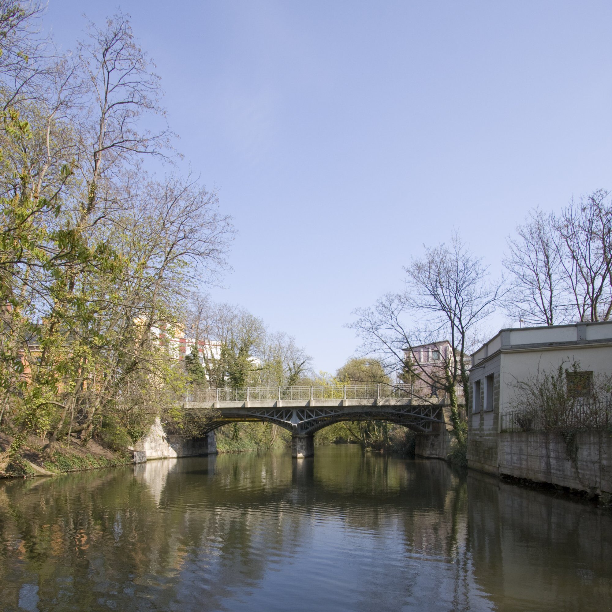 Hohetorbrücke, Südansicht, 2010 (Wird bei Klick vergrößert)