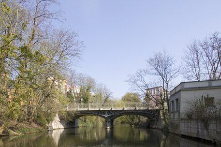 Hohetorbrücke, Südansicht, 2010