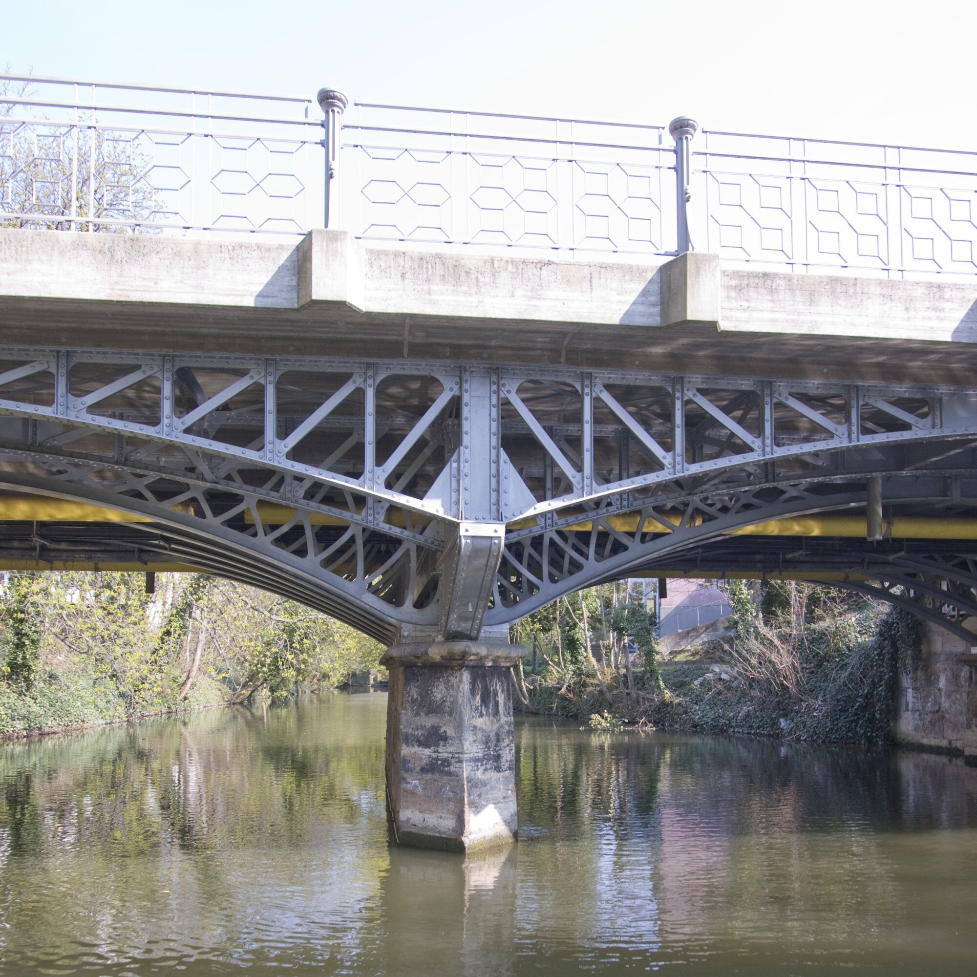 Hohetorbrücke, Detail, 2010 (Wird bei Klick vergrößert)