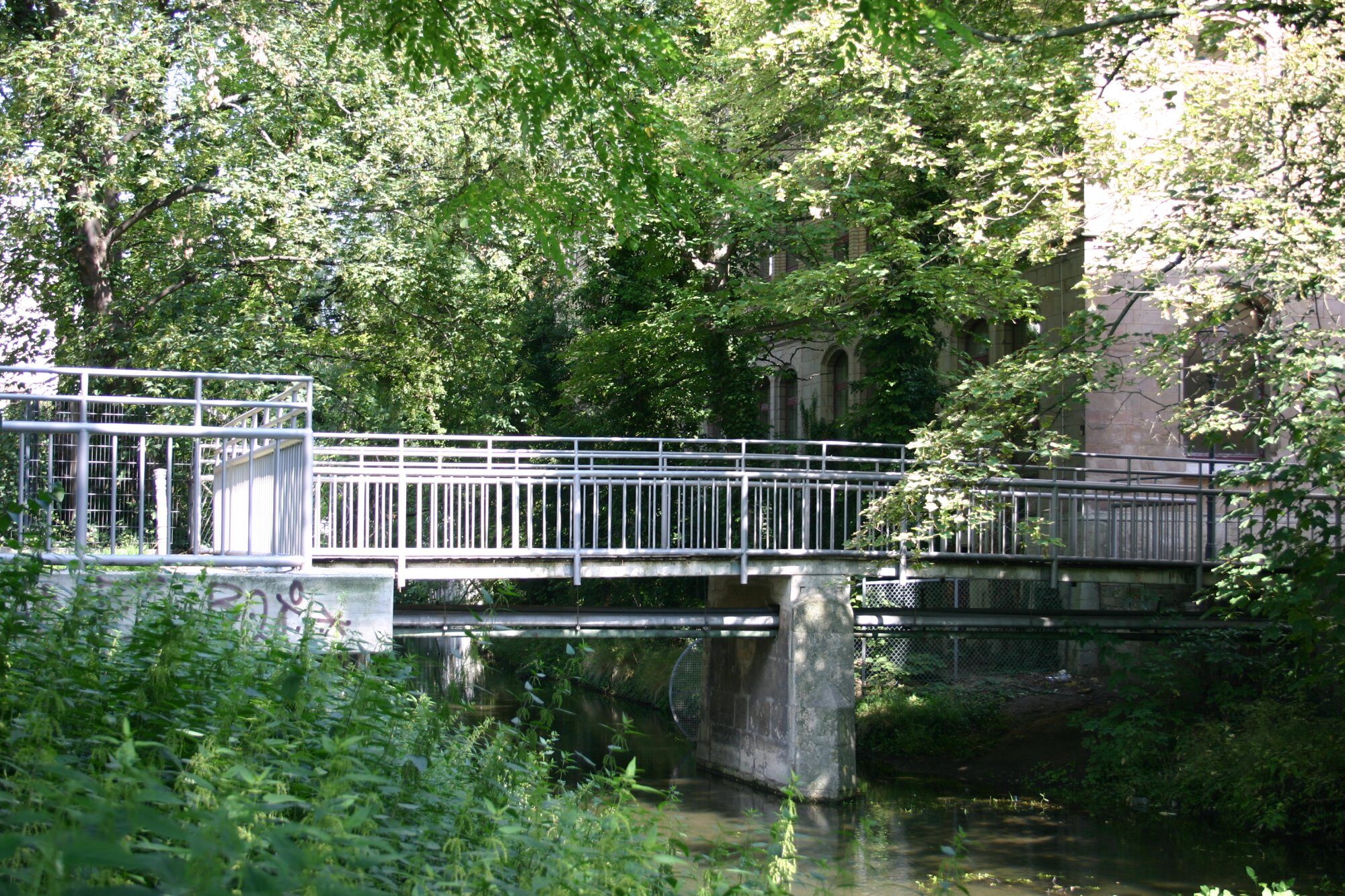 Prinzenwegbrücke, Südansicht, 2010