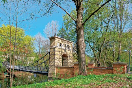 Rosentalbrücke, Südwestansicht, 2010