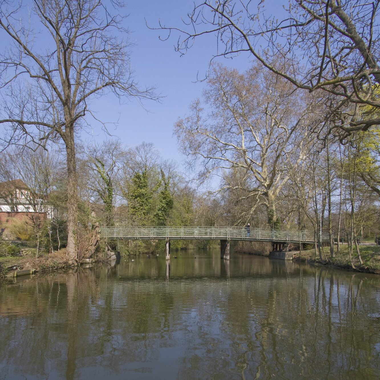 Sidonienbrücke, Südansicht, 2010