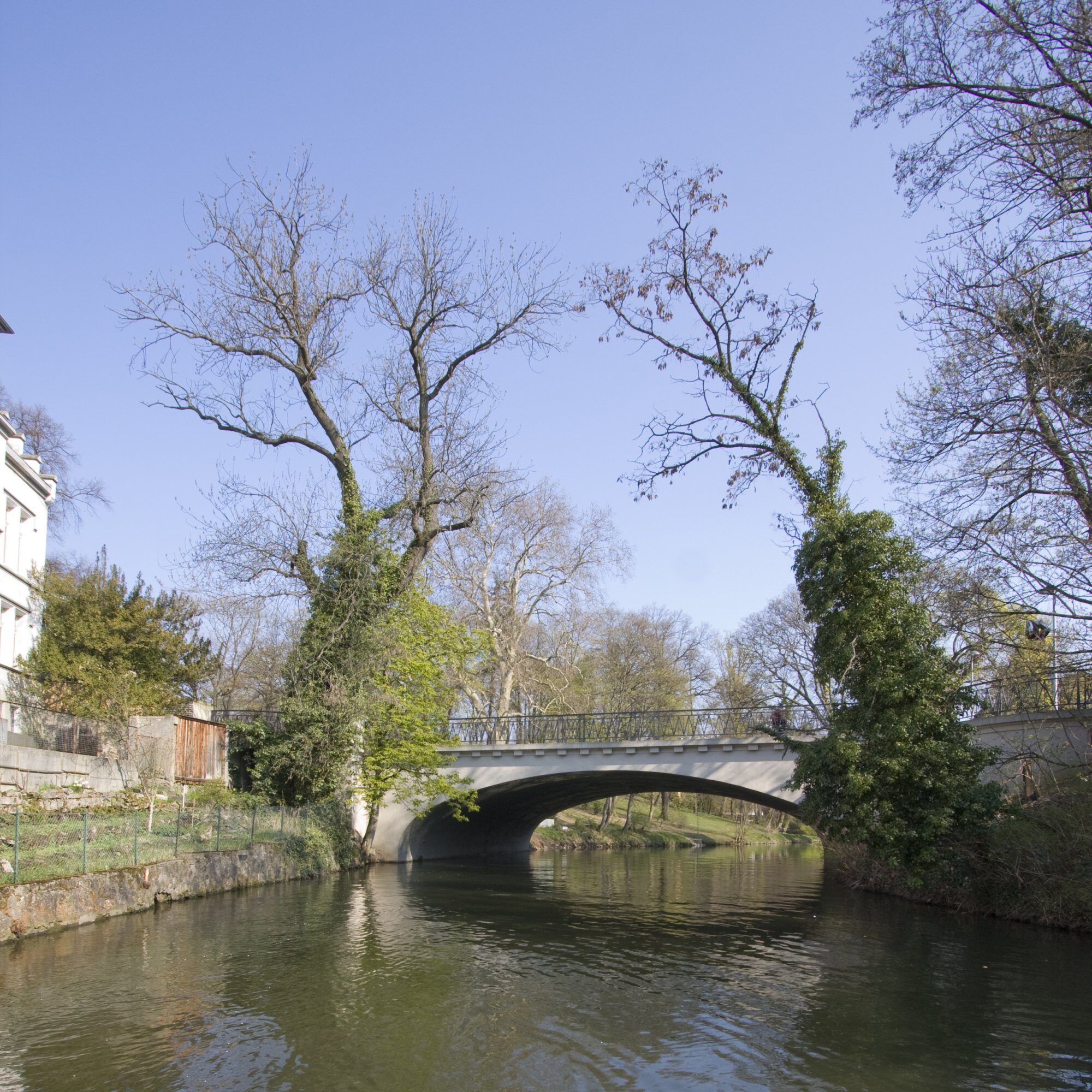 Steintorbrücke, Südansicht, 2010 (Wird bei Klick vergrößert)