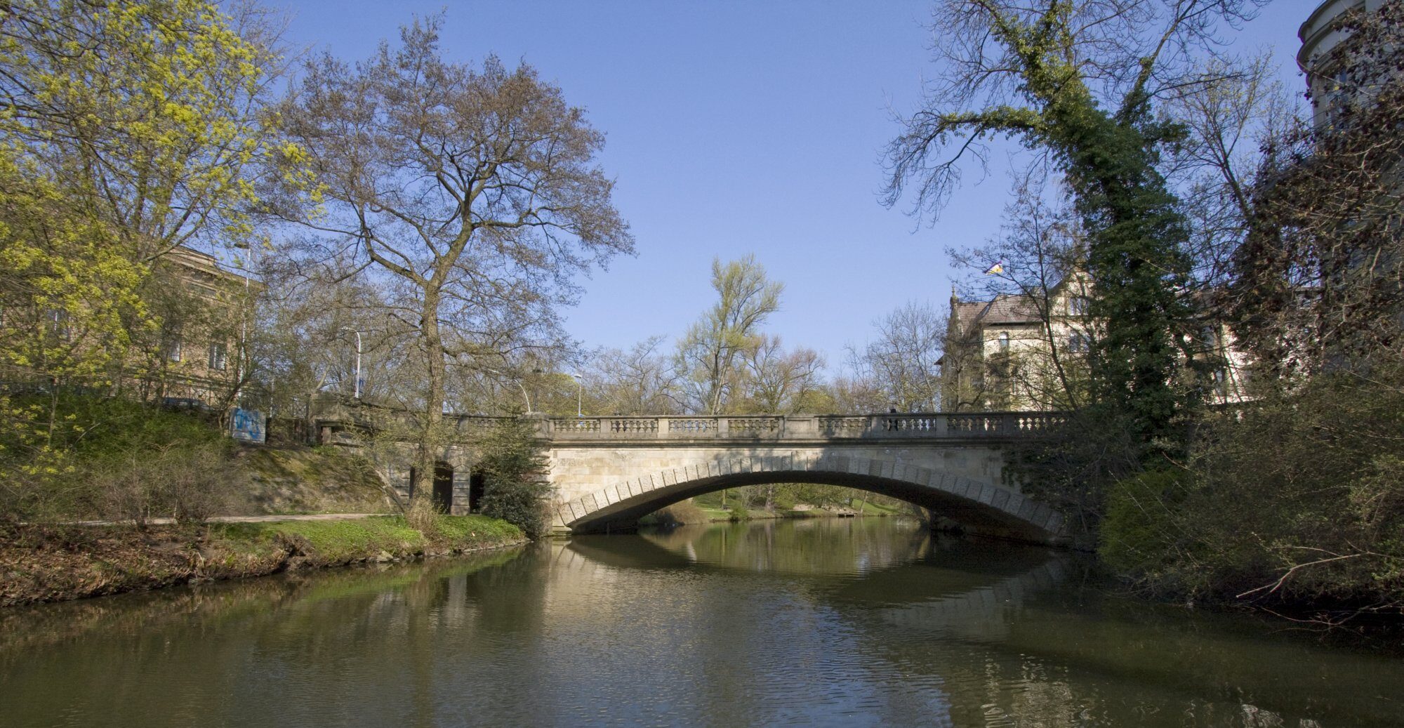 Theaterbrücke, Südansicht, 2010