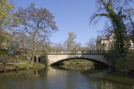 Theaterbrücke, Südansicht, 2010