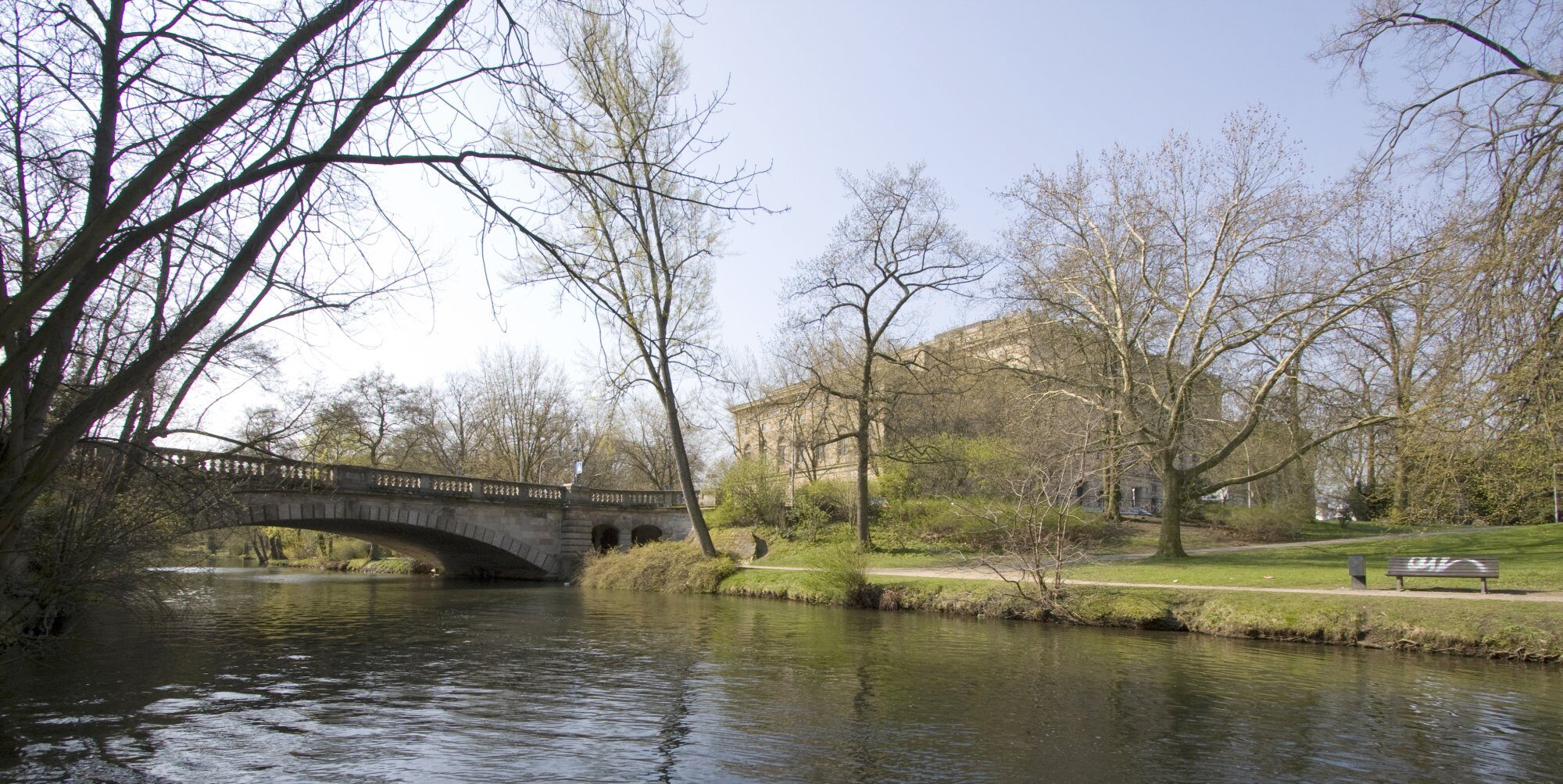 Theaterbrücke, Nordansicht, 2010 (Wird bei Klick vergrößert)