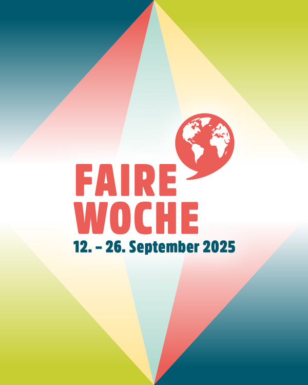 Ankündigung Faire Woche 2025 (Wird bei Klick vergrößert)
