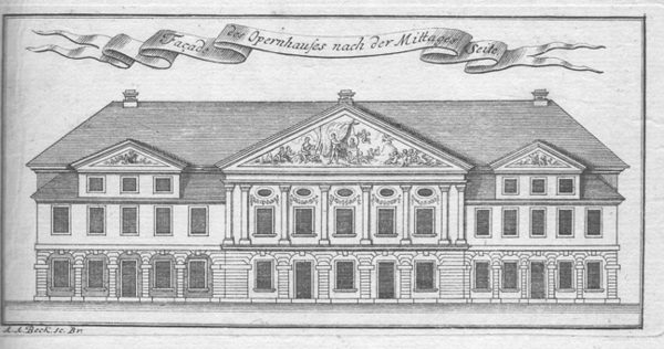 Ehemaliges Hoftheater am Hagenmarkt (Wird bei Klick vergrößert)