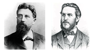 Konrad Koch und August Hermann (Wird bei Klick vergrößert)