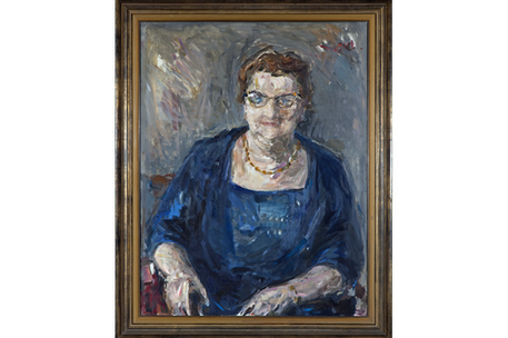 Ölgemälde von Peter Voigt, 1960 (Leihgabe des Städtischen Museums Braunschweig)