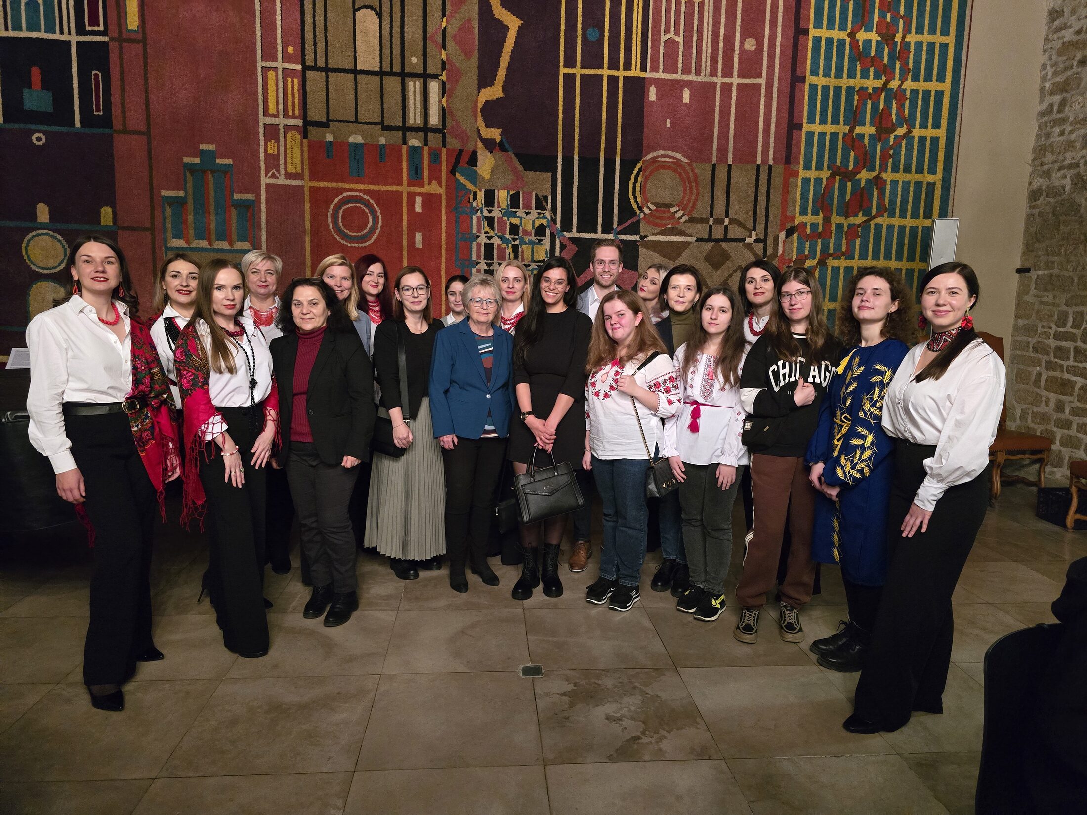 Der Chor des Vereins Freie Ukraine Braunschweig hat den Abschiedsabend musikalisch begleitet. (Wird bei Klick vergrößert)