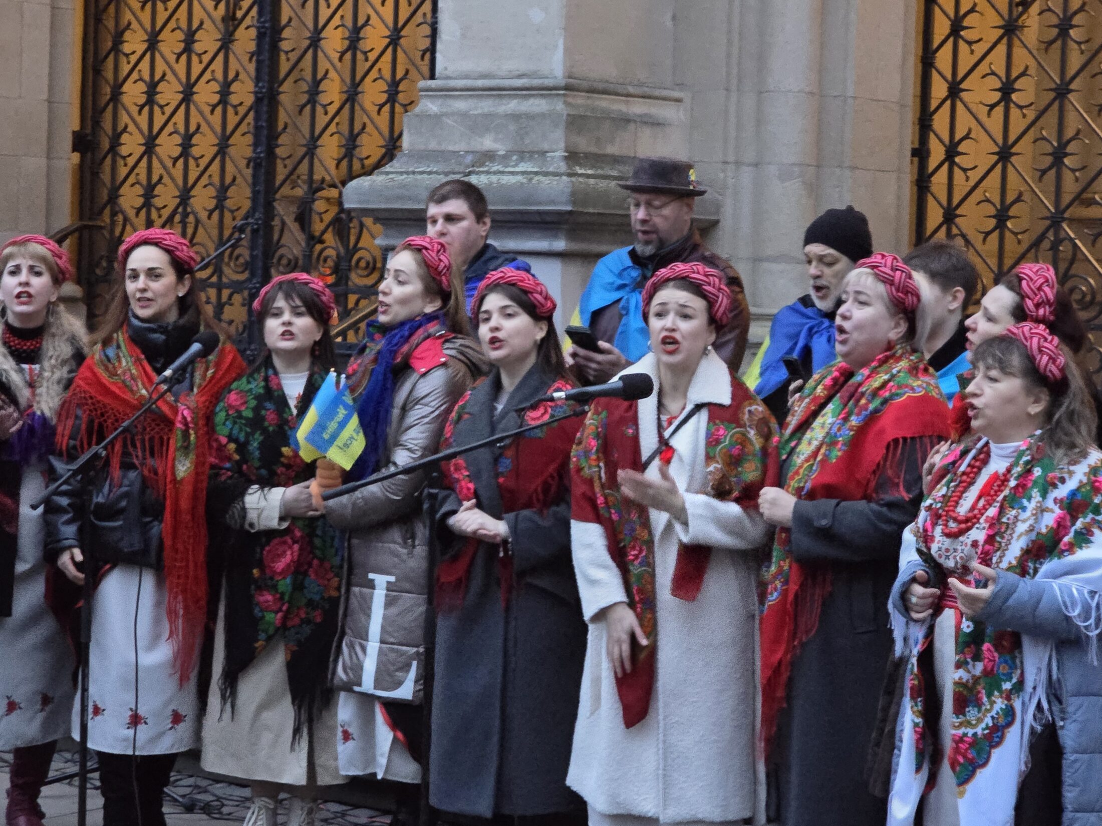 Ukrainischer Chor (Wird bei Klick vergrößert)