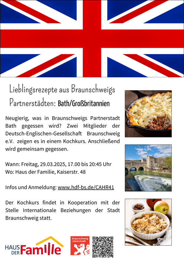 Kochkurs Bath (Wird bei Klick vergrößert)