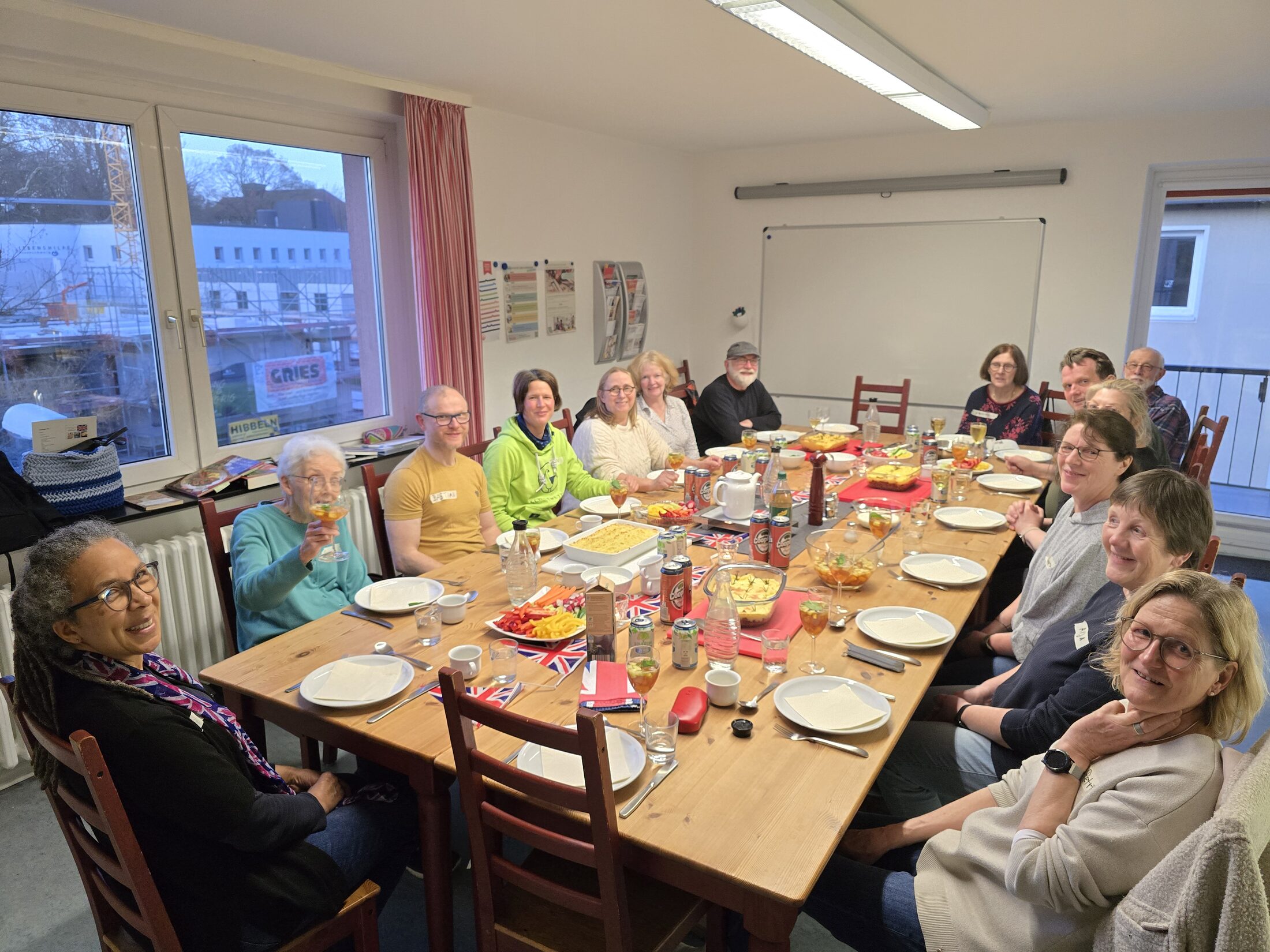 Gemeinsames Essen (Wird bei Klick vergrößert)