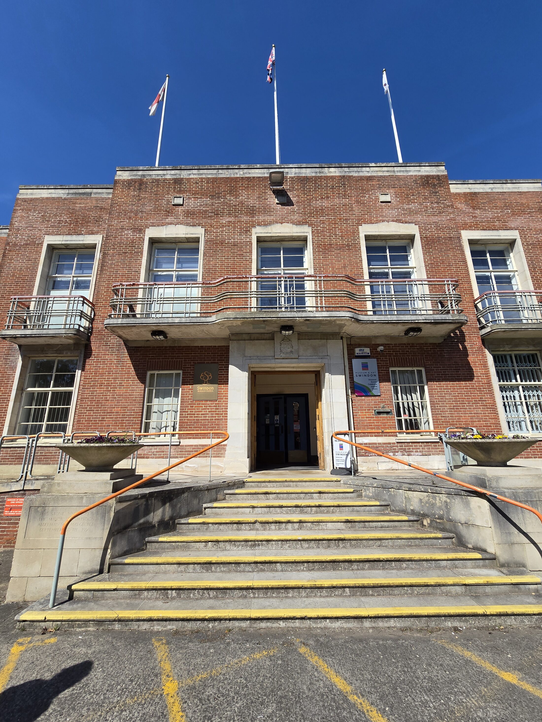 Rathaus in Swindon. (Wird bei Klick vergrößert)