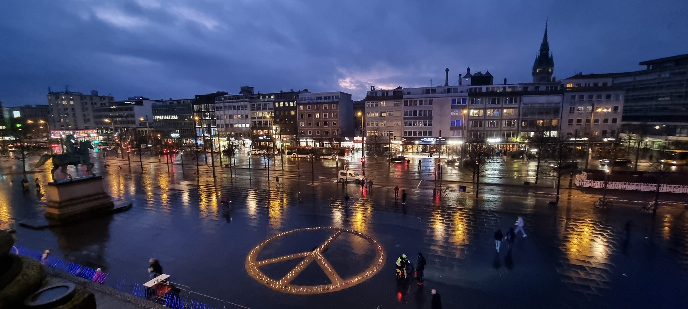 Lichter für den Frieden (Wird bei Klick vergrößert)