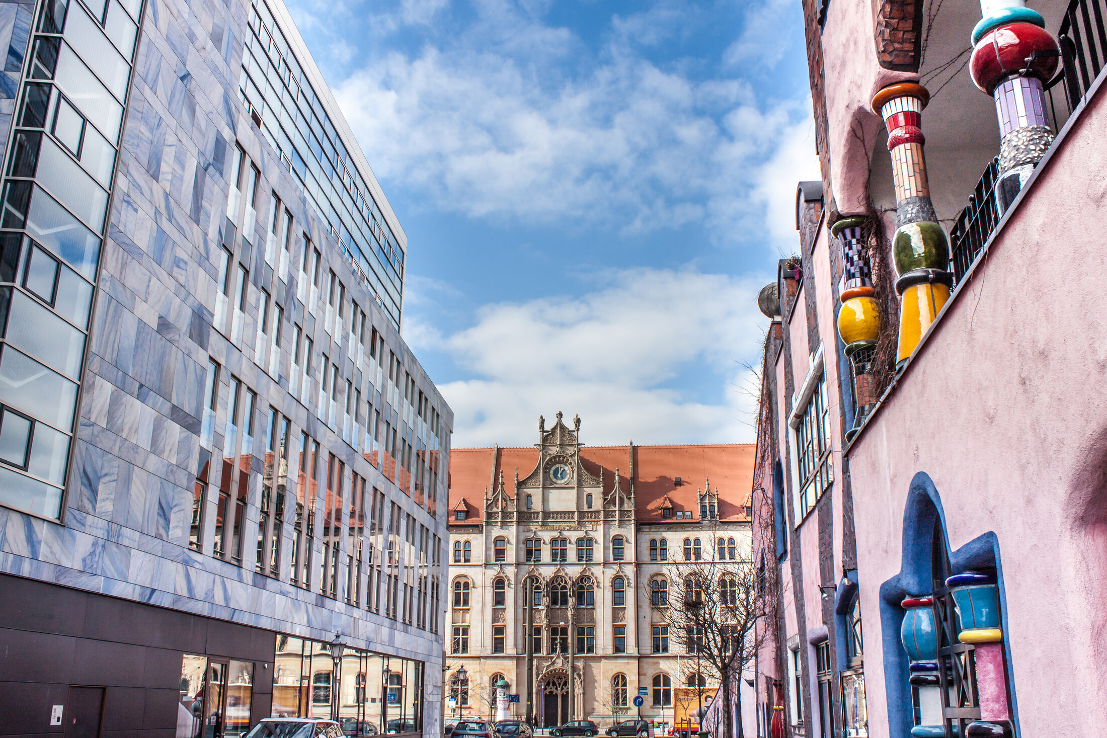 Blickachse vom Domplatz (Wird bei Klick vergrößert)