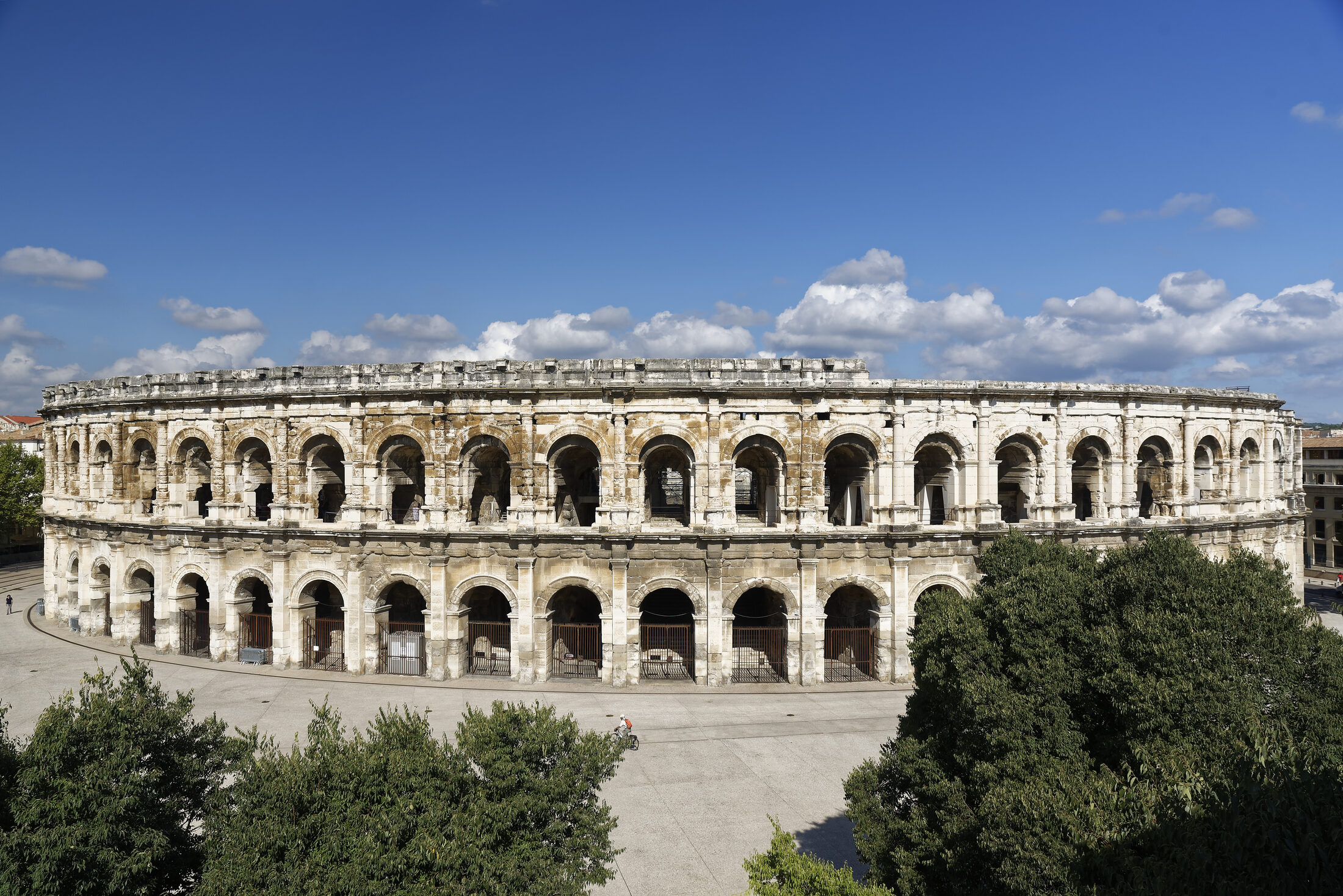 Amphitheater „Les Arènes“ (Wird bei Klick vergrößert)