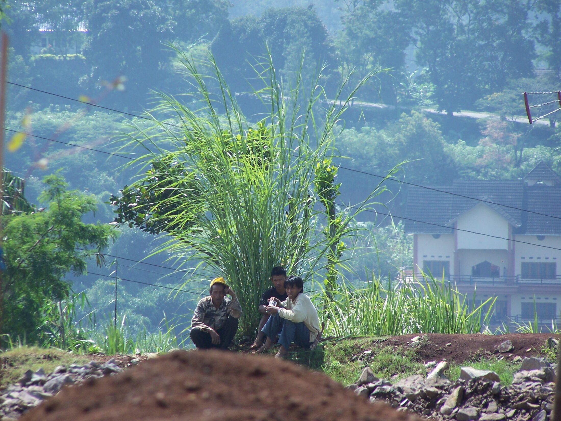 Arbeiter in Bandung (Wird bei Klick vergrößert)